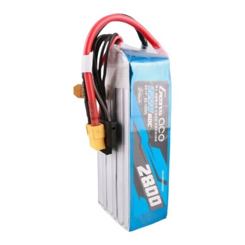 Akumulator Gens ace G-Tech 2800mAh 22.2V 60C 6S1P Lipo z konektorem XT60 plug Gens ace Akumulator Gens ace G-Tech 2800mAh 22.2V 60C 6S1P Lipo z konektorem XT60 plug Gens ace
