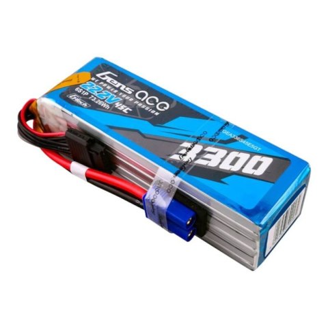 Akumulator Gens ace G-Tech 3300mAh 22.2V 45C 6S1P Lipo z konektorem EC5 Plug Gens ace Akumulator Gens ace G-Tech 3300mAh 22.2V 45C 6S1P Lipo z konektorem EC5 Plug Gens ace