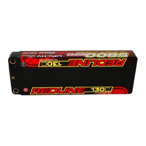 Akumulator Gens ace Redline Series 5800mAh 7.6V 130C 2S1P HardCase 56# HV Ultra LCG LiPo Gens ace Akumulator Gens ace Redline Series 5800mAh 7.6V 130C 2S1P HardCase 56# HV Ultra LCG LiPo Gens ace