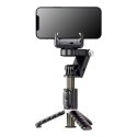 Gimbal/statyw z lampą APEXEL Q18 (czarny) APEXEL