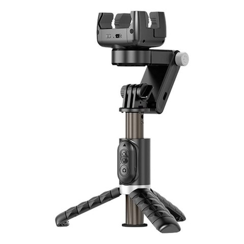 Gimbal/statyw z lampą APEXEL Q18 (czarny) APEXEL Gimbal/statyw z lampą APEXEL Q18 (czarny) APEXEL