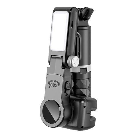 Gimbal/statyw z lampą APEXEL Q18 (czarny) APEXEL Gimbal/statyw z lampą APEXEL Q18 (czarny) APEXEL