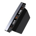 Hub Baseus T-Space z kablem USB-C do USB-C dla Tesla (czarny) Baseus