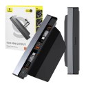 Hub Baseus T-Space z kablem USB-C do USB-C dla Tesla (czarny) Baseus