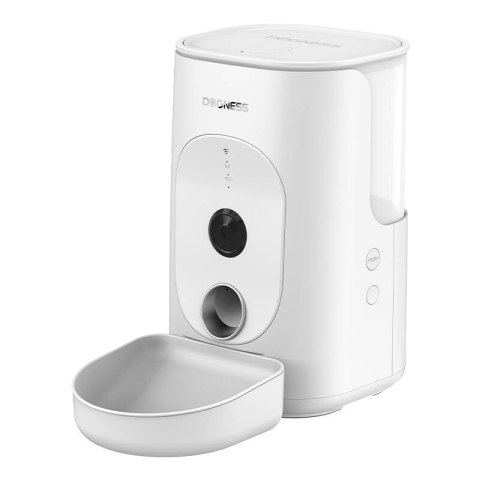 Inteligentny dozownik karmy z kamerą Dogness F15 WiFi 4L zmiską z tworzywa (biały) Dogness Inteligentny dozownik karmy z kamerą Dogness F15 WiFi 4L zmiską z tworzywa (biały) Dogness