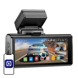 Kamera przednia 4K, tylna 1080p i wewnętrzna 1080p Azdome M580, WiFi 5GHz, GPS, G-Sensor + karta pamięci 64GB Azdome