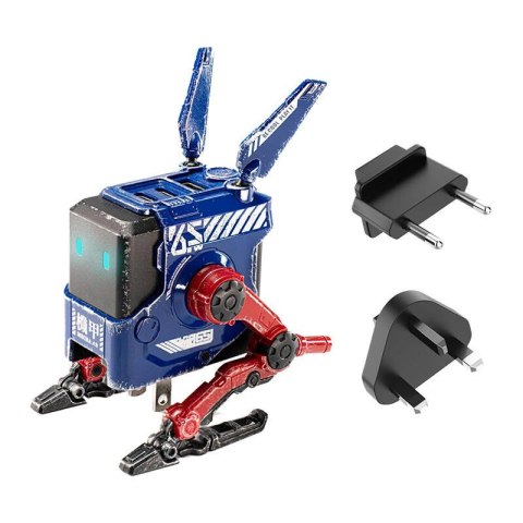 Ładowarka GaN GravaStar Alpha65 65W (niebieska) GravaStar Ładowarka GaN GravaStar Alpha65 65W (niebieska) GravaStar