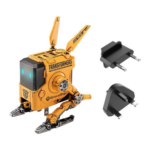 Ładowarka GaN GravaStar Alpha65 65W (żółta) GravaStar Ładowarka GaN GravaStar Alpha65 65W (żółta) GravaStar