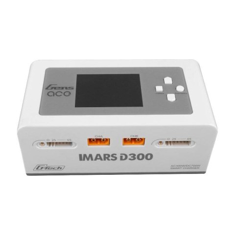 Ładowarka Gens Ace IMARS D300 G-Tech Channel AC/DC 300W/700W RC Biała Gens ace Ładowarka Gens Ace IMARS D300 G-Tech Channel AC/DC 300W/700W RC Biała Gens ace