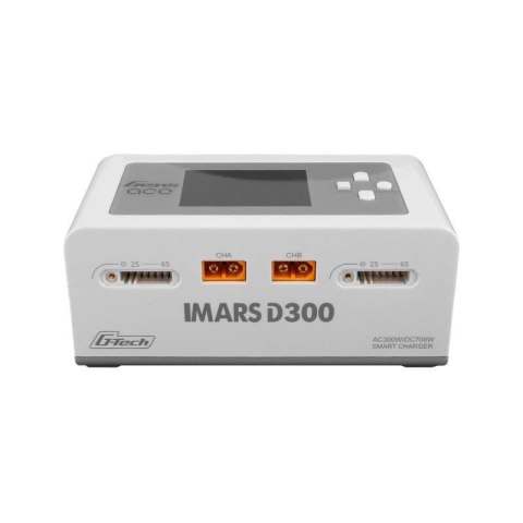 Ładowarka Gens Ace IMARS D300 G-Tech Channel AC/DC 300W/700W RC Biała Gens ace Ładowarka Gens Ace IMARS D300 G-Tech Channel AC/DC 300W/700W RC Biała Gens ace