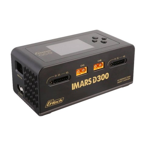 Ładowarka Gens Ace IMARS D300 G-Tech Channel AC/DC 300W/700W RC Czarna Gens ace Ładowarka Gens Ace IMARS D300 G-Tech Channel AC/DC 300W/700W RC Czarna Gens ace