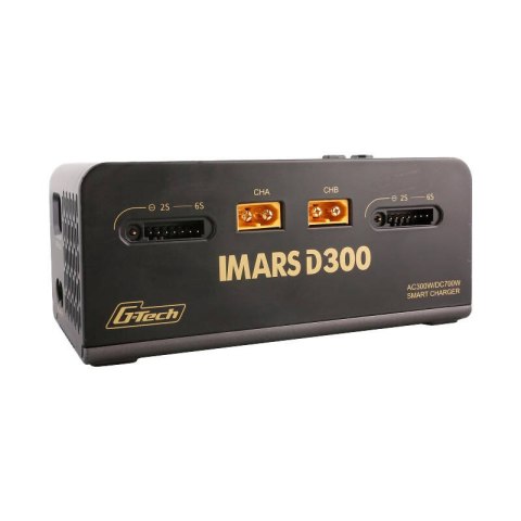 Ładowarka Gens Ace IMARS D300 G-Tech Channel AC/DC 300W/700W RC Czarna Gens ace Ładowarka Gens Ace IMARS D300 G-Tech Channel AC/DC 300W/700W RC Czarna Gens ace