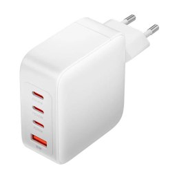 Ładowarka sieciowa, Vention, FEIW0-EU, 3xUSB-C, USB- A, 140W/140W/30W/18W, GaN (biała) Vention