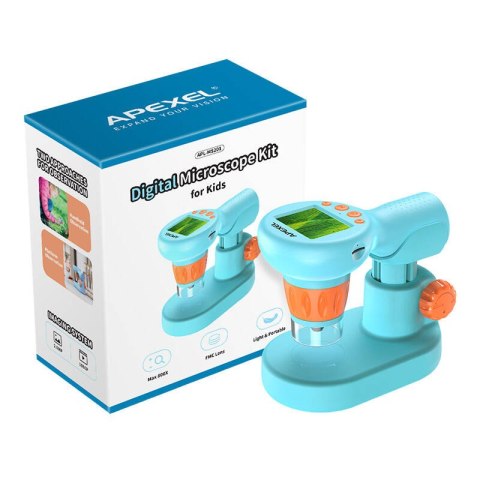 Mikroskop cyfrowy dla dzieci APEXEL APL-MS201 APEXEL Mikroskop cyfrowy dla dzieci APEXEL APL-MS201 APEXEL