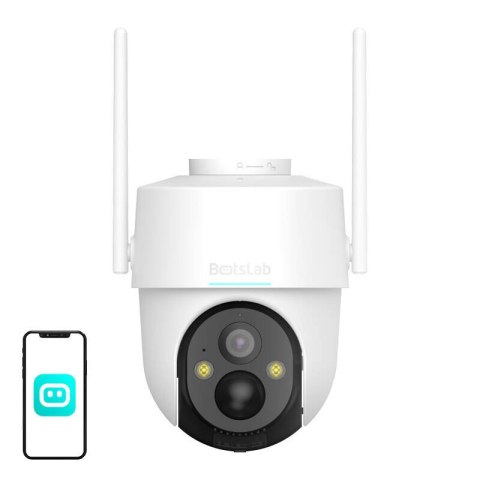 Obrotowa kamera zewnętrzna WiFi Botslab PT W313 3MP z panelem solarnym Botslab Obrotowa kamera zewnętrzna WiFi Botslab PT W313 3MP z panelem solarnym Botslab