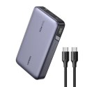 Powerbank 20000mAh Ugreen PB720, USB + 2x USB-C, 100W PD (szary) UGREEN