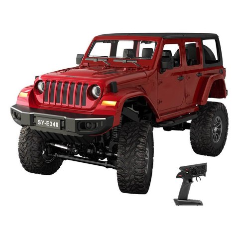 Samochód zdalnie sterowany RC na pilota 1:14 Double Eagle (czerwony) Jeep Crawler Pro E340-003 Double Eagle