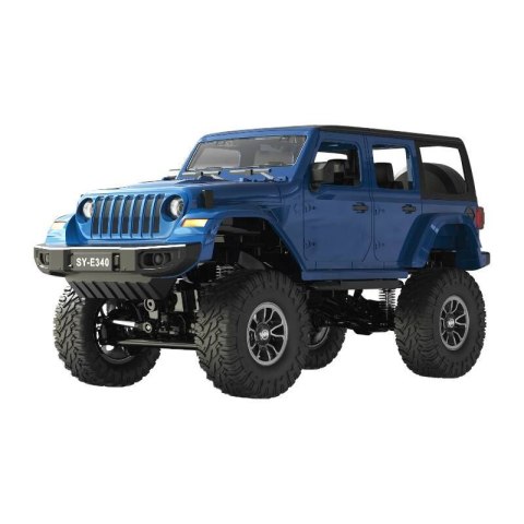 Samochód zdalnie sterowany RC na pilota 1:14 Double Eagle (niebieski) Jeep Crawler Pro E340-003 Double Eagle Samochód zdalnie sterowany RC na pilota 1:14 Double Eagle (niebieski) Jeep Crawler Pro E340-003 Double Eagle