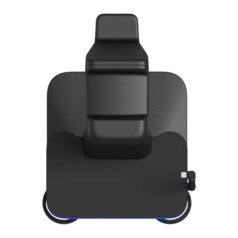 Stacja ładująca RGB Kiwi Design QC03 do Meta Quest 3/Quest 2/Quest PRO czarna KiwiDesign Stacja ładująca RGB Kiwi Design QC03 do Meta Quest 3/Quest 2/Quest PRO czarna KiwiDesign