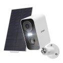 Bezprzewodowa kamera zewnętrzna WiFi 3MP ieGeek ZS-GX3S biała z panelem solarnym IeGeek