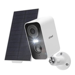 Bezprzewodowa kamera zewnętrzna WiFi 3MP ieGeek ZS-GX3S biała z panelem solarnym IeGeek