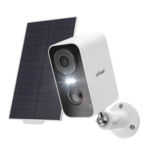 Bezprzewodowa kamera zewnętrzna WiFi 3MP ieGeek ZS-GX3S biała z panelem solarnym IeGeek Bezprzewodowa kamera zewnętrzna WiFi 3MP ieGeek ZS-GX3S biała z panelem solarnym IeGeek