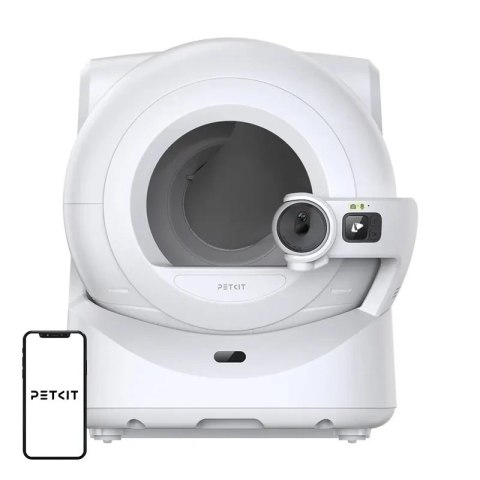 Inteligentna samoczyszcząca kuweta dla kota PetKit Purobot ULTRA z kamerą AI Petkit Inteligentna samoczyszcząca kuweta dla kota PetKit Purobot ULTRA z kamerą AI Petkit