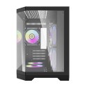 Obudowa komputerowa Darflash FT350 + 5 wentylatory aRGB (czarny) Darkflash