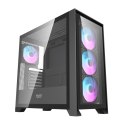 Obudowa komputerowa Darkflash DRX90 glass (czarny) Darkflash