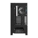 Obudowa komputerowa Darkflash DY450 PRO (czarna) + 1 wentylator Darkflash