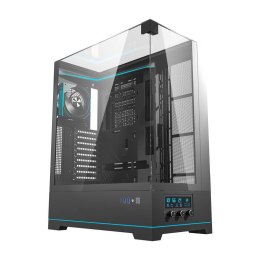 Obudowa komputerowa Darkflash DY450L PRO (czarna) + 1 wentylator Darkflash