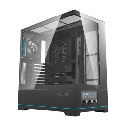 Obudowa komputerowa Darkflash DY451 PRO (czarna) + 1 wentylator Darkflash
