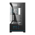 Obudowa komputerowa Darkflash DY451 PRO (czarna) + 1 wentylator Darkflash