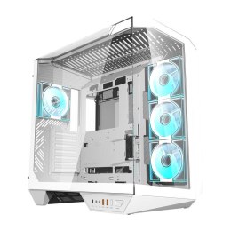 Obudowa komputerowa Darkflash DY470 (biała) + 4 wentylatory Darkflash