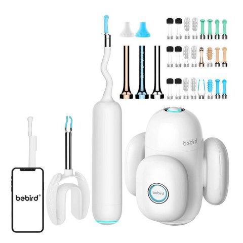 Otoskop z kamerą do czyszczenia uszu Bebird Home 30S (biały) Bebird Otoskop z kamerą do czyszczenia uszu Bebird Home 30S (biały) Bebird