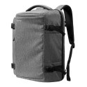 Podróżny plecak na laptopa 17'' 40L Tomtoc Navigator-T66 (szary) Tomtoc