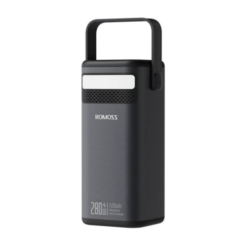 Powerbank Romoss PMT75-DC 75000mAh 280W, 240Wh (czarny) Romoss Powerbank Romoss PMT75-DC 75000mAh 280W, 240Wh (czarny) Romoss