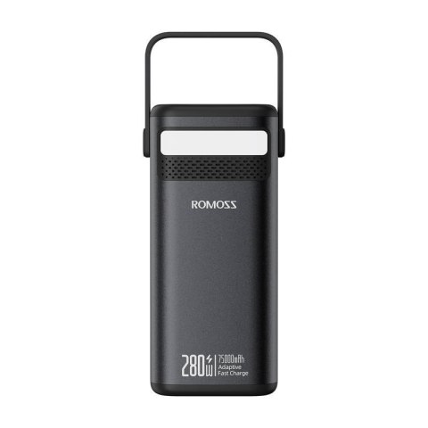 Powerbank Romoss PMT75-DC 75000mAh 280W, 240Wh (czarny) Romoss Powerbank Romoss PMT75-DC 75000mAh 280W, 240Wh (czarny) Romoss