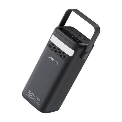 Powerbank Romoss PMT75-DC 75000mAh 280W, 240Wh (czarny) Romoss Powerbank Romoss PMT75-DC 75000mAh 280W, 240Wh (czarny) Romoss