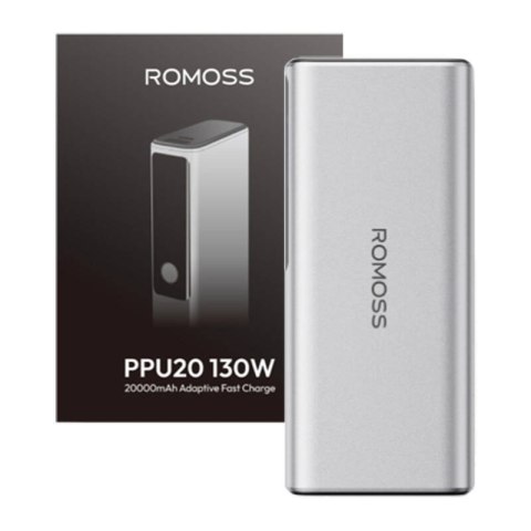Powerbank Romoss PPU20 20000mAh 130W (srebrny) Romoss Powerbank Romoss PPU20 20000mAh 130W (srebrny) Romoss