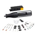 Precyzyjna szlifierka wielofunkcyjna 12V zestaw 36 el. HOTO QWLDM002 35000RPM HOTO