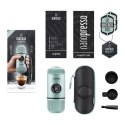 Przenośny ekspres do kawy WACACO Nanopresso Arctic Blue + Etui WACACO