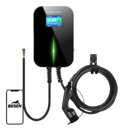 Ścienna ładowarka dla samochodów elektrycznych Besen BS20 11kW APP Besen