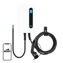 Ścienna ładowarka dla samochodów elektrycznych Besen F30 APP Besen