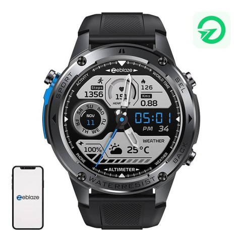 Smartwatch Zeblaze Stratos 2 Ultra (Czarny) Zeblaze Smartwatch Zeblaze Stratos 2 Ultra (Czarny) Zeblaze