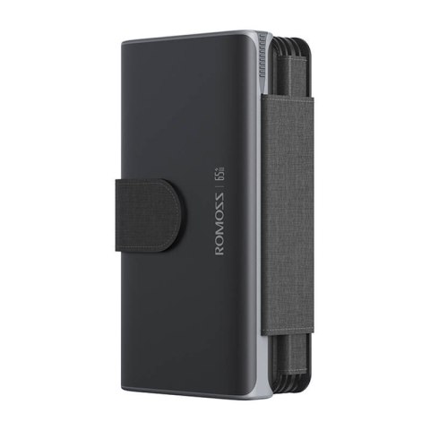 Solarny Powerbank ROMOSS 30000mAh 65W Czarny Romoss Solarny Powerbank ROMOSS 30000mAh 65W Czarny Romoss