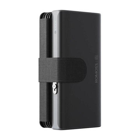Solarny Powerbank ROMOSS 30000mAh 65W Czarny Romoss Solarny Powerbank ROMOSS 30000mAh 65W Czarny Romoss