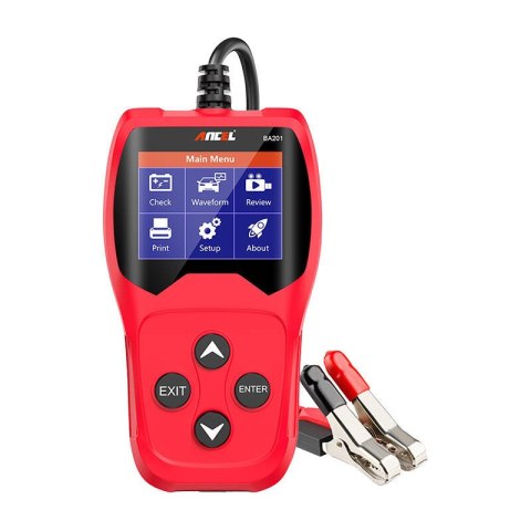 Tester akumulatorów Ancel BA201 8-16 V DC Ancel Tester akumulatorów Ancel BA201 8-16 V DC Ancel