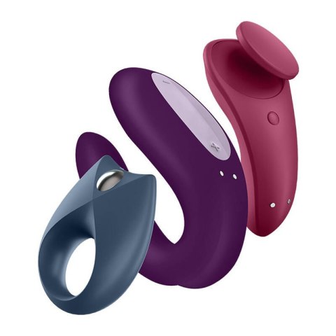 Zestaw dla par z aplikacją Satisfyer Partner Box 3 Satisfyer Zestaw dla par z aplikacją Satisfyer Partner Box 3 Satisfyer