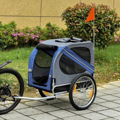 Przyczepka Rowerowa Dla Zwierząt PAKO D00-098BU Przyczepka Rowerowa Dla Zwierząt PAKO D00-098BU